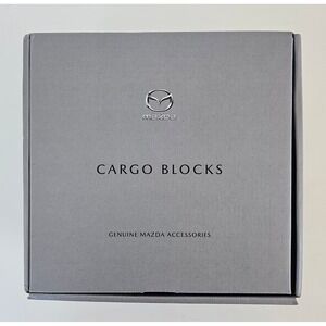 Mazda Cargo Blocks Genuine Accessories (2 blocks) C9S1-V9-510 OEM